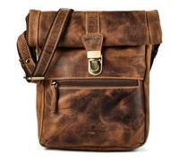 Greenburry Vintage Borsa a tracolla Vera Pelle 27 cm marrone
