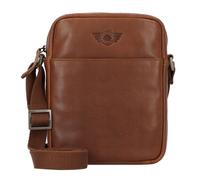 Greenburry Vintage Mini Borsa Borsa a tracolla Vera Pelle 17 cm marrone