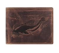 Greenburry Vintage Portafoglio Pelle 12 cm marrone