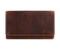 Greenburry Vintage Portafoglio Pelle 17 cm marrone