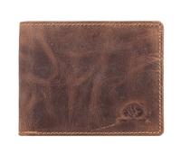 Greenburry Vintage Portafoglio Protezione RFID Pelle 12 cm marrone