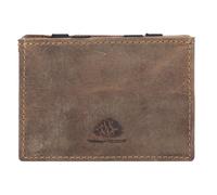 Greenburry Vintage Portafoglio Vera Pelle 7.5 cm marrone