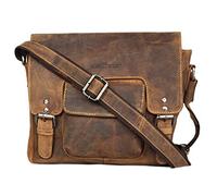 Greenburry Vintage Revival Vol. 1 Borsa a tracolla in pelle 28 cm braun (1911M-25)
