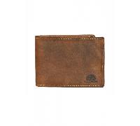 GreenBurry Vintage RFID portafoglio con 2 scomparti. marrone LED 1705-RFID-25