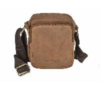 GreenBurry Vintage Travel-1 borsa a tracolla piccola in pelle 1611-25