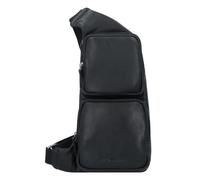 Greenburry Borsa a tracolla vintage in pelle 43 cm nero
