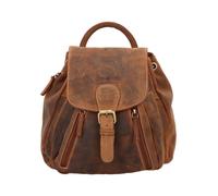 Greenburry Vintage Zaino da città Vera Pelle 25 cm marrone