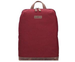Greenburry Zaino Derby in PET riciclato Scomparto per laptop da 43 cm rosso