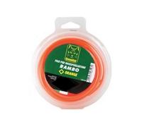 GreenCat filo Nylon Rambo orange quadro per decespugliatore 4 mm x 30 mt