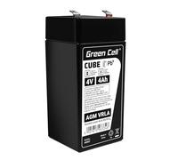 GreenCell® Batteria al piombo AGM 4V 4Ah Accumulatore Ricaricabile Sigillata VRLA Senza manutenzione Batterie di ricambio ermetica | giocattoli per bambini | Installazioni di allarme | Bilancia