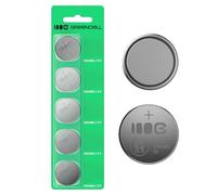 Greencell CR2450 - Batteria a bottone al litio da 3 V, 600 mAh, 5 pezzi, alimentazione affidabile e durevole per chiavi dell'auto, telecomandi, orologi ed elettronica.
