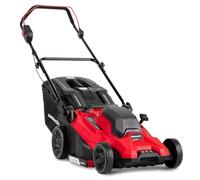 GREENCUT GLM200L-2 - Rasaerba a batteria 40V (2x20V), larghezza 43 cm, 3100 RPM, 6 altezze regolabili, caricabatterie incluso, per giardini fino a 800 m²