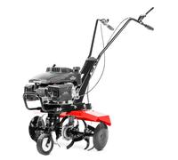 GREENCUT GTC190X - Motocoltivatore a Benzina 161cc 5CV, Motore 4 Tempi, Larghezza di Lavoro 56cm, Profondità 13cm, Lame in Ferro Temperato