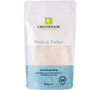 Greendoor esfoliante per il viso, a base di zucchero, scrub per il viso e collo e sfaldamento e sensibile pelle, 150 g, senza fragranza e conservanti, cosmetici naturali