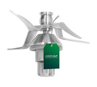 GREENELF - Lame Bimby TM31 di Ricambio per Chef-Mix EDIZIONE LIMITATA - Gruppo Coltelli Bimby TM31 in Acciaio Inox SUS420 Compatibile con Thermomix TM31 - Sicuro e Resistente Lavabile in Lavastoviglie