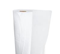 Greenerba© - 50m² Feltro Non Tessuto Geotessile 150g/m2 - Drenaggio per Piscine/Terrazze/Giardini - Feltro Filtrante Anti-Erbacce - Resiste ai Raggi UV - Ghiaia - Prato Sintetico - 1 x 50m