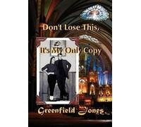 Greenfield Jone Don't Lose This, It's My Only Copy and Other Storie (Tascabile)