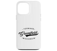Greenfield WI State Motto per uomini e donne. Custodia per iPhone 13 Pro Max