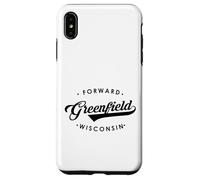 Greenfield WI State Motto per uomini e donne. Custodia per iPhone XS Max