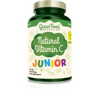 GreenFood Nutrition Junior Vitamin C, D3 & Zinc vitamine e minerali per rinforzare il sistema immunitario per bambini 52 g