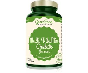 GreenFood Nutrition Multi VitaMin Chelate for Men capsule con complesso multivitaminico 108 g