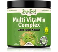 GreenFood Nutrition Multi VitaMin Complex polvere con complesso multivitaminico aroma Juicy Apple 240 g
