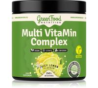 GreenFood Nutrition Multi VitaMin Complex polvere con complesso multivitaminico aroma Juicy Lemon 240 g