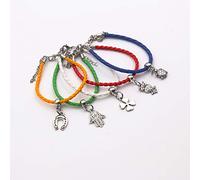GreenFord Bomboniere Portafortuna Bracciali Kit Fortuna Economy 5 Assortiti (Kit 10 Pezzi) G381-B