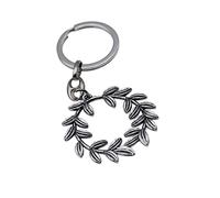 Greenford Ciondolo Corona D'alloro Retrò, Gadget Laurea Fai da te, Bomboniere per laurea, Kit 10 pezzi (Portachiavi)