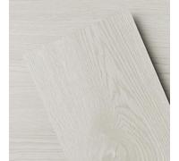 GreenFullHouse Tavole autoadesive per pavimenti, in vinile, effetto legno, per cucina e bagno, 1 campione, 10,2 x 15,2 cm, rovere bianco