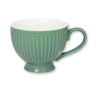 Greengate Alice Tazza Keramica Verde 400 ml, 9,5 x 11,5 cm