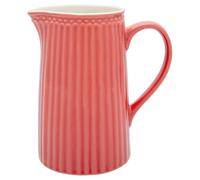GREENGATE Brocca caraffa ALICE contenitore gres porcellanato corallo 1L H17,6 cm