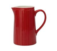 GREENGATE Caraffa Brocca in gres porcellanato ALICE rosso 1L