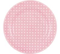 Greengate Piatto Dotty Pale Pink Rosa Con Pois Bianchi 20 Cm Piatto Da Torta