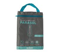 GREENGERS - Copertura protettiva per ombrellone, per giardino, diritta, 45 x 180 cm, impermeabile e resistente ai raggi UV (rivestimento 210D) - Colore: Grigio