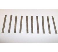 Greenhills Micro Tinned Copper Pick Up Braids/Brushes x 10 for Micro Scalextric - New - G2144