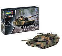 Greenhills Revell Military Tank Kit M1A1 AIM (SA) / M1A2 Abrams 03346 1.72 Scale - NEW - RPC052