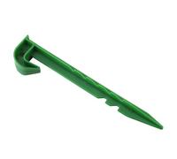 Greenhouse Bracket Fixing Pegs | Sturdy Plastic Stakes for Mesh Net/Shade Cloth | 10 - Pack Oxidation - Proof Garden Pegs for Camping/Landscaping/Vegetation Barrier