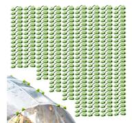 Greenhouse Covering Clips - 200 pezzi Shading Net Installation Clamps, 2.99 Greenhouse Film Pressing Buckles For Home Gardeners Commercial Farmers Urban Farmers Agricultural Workers Backyard Planting