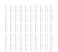 Greenhouse Film Clips 50PCS | ABS + PC Non - Corrosive Clamps for Frame Pipes | Quick Installation for Plastic Film / Shade Net / Protective Net | 8cm & 8.5cm Tube Connector Kit (8cm)