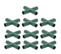 Greenhouse Frame Connector - 5 Types Heavy Duty Connectors | Gardening Connector Set | PP Material, Inner Diameter 1.6cm, Includes Right Angle T-Junction, Right Angle Cross-Junction