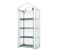 Greenhouse Replacement Cover, PVC Clear Garden Plant Shelter, Transparent Green House Protector Shield, Ideal for Farm, Yard, Terrace, Deck 62.2x26.77x19.29 Inch