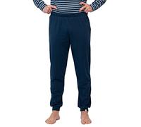 greenjama Pantaloni da Uomo in Jersey Parte Inferiore del Pigiama, Blu Oltremare, XXL