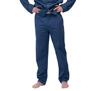 greenjama Pantaloni Pigiama da Uomo, Blu Oltremare, XXL
