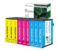 Greenjob Compatibile 603XL Cartucce Compatibili per Epson 603 XL Multipack per Expression Home XP-2100 XP-2105 XP-3100 XP-4100 Workforce WF-2810 WF-2830 WF-2850 (3 Ciano, 3 Magenta, 3 Giallo)