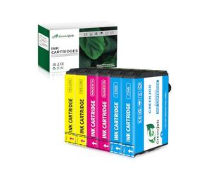 Greenjob Compatibile 603XL Cartucce Compatibili per Epson 603 XL Multipack per Expression Home XP-2100 XP-2105 XP-3100 XP-4100 Workforce WF-2810 WF-2830 WF-2850 (2 Ciano, 2 Magenta, 2 Giallo)