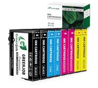 Greenjob Compatibile 604XL Compatibili per Epson 604 XL Multipack per Expression Home XP-2200 XP-2205 XP-3200 XP-3205 XP-4200 XP-4205 Workforce WF-2910 WF-2930 WF-2935 WF-2950 (8 Pezzi)