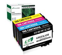 Greenjob Compatibile 604XL Compatibili per Epson 604 XL Multipack per Expression Home XP-2200 XP-2205 XP-3200 XP-3205 XP-4200 XP-4205 Workforce WF-2910 WF-2930 WF-2935 WF-2950 (4 Pezzi)
