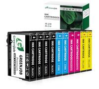Greenjob Compatibile 604XL Compatibili per Epson 604 XL Multipack per Expression Home XP-2200 XP-2205 XP-3200 XP-3205 XP-4200 XP-4205 Workforce WF-2910 WF-2930 WF-2935 WF-2950 (10 Pezzi)