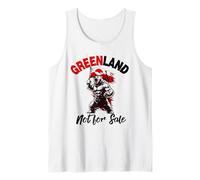 Greenland Flag Bear Support Greenland Is Not for Sale Canotta